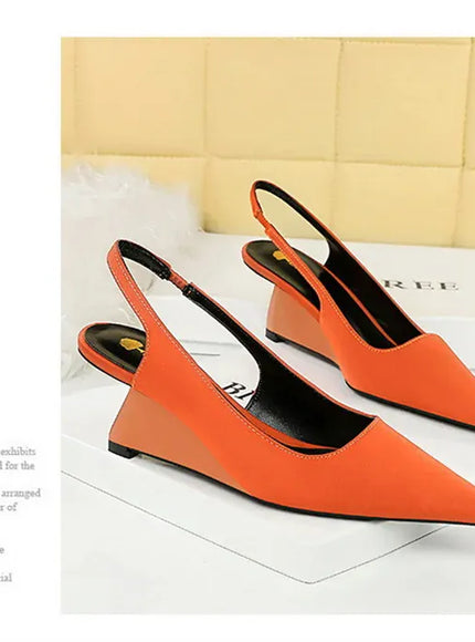 KissICON Fashion Simple Women Basic Shallow Mouth Pointed Toe