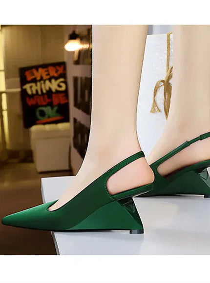 KissICON Fashion Simple Women Basic Shallow Mouth Pointed Toe