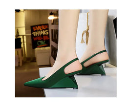 KissICON Fashion Simple Women Basic Shallow Mouth Pointed Toe