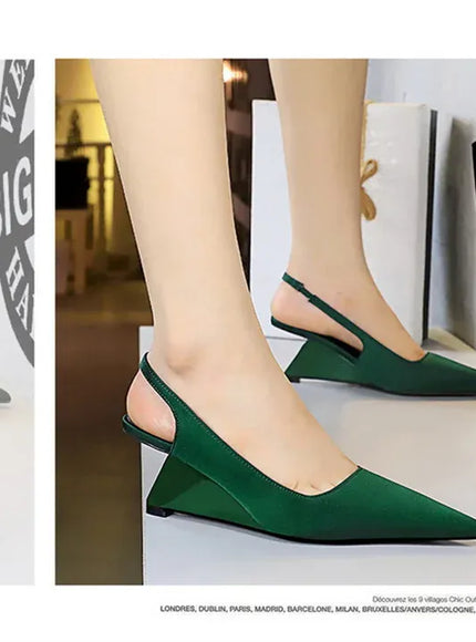 KissICON Fashion Simple Women Basic Shallow Mouth Pointed Toe