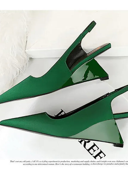 KissICON Fashion Simple Women Basic Shallow Mouth Pointed Toe