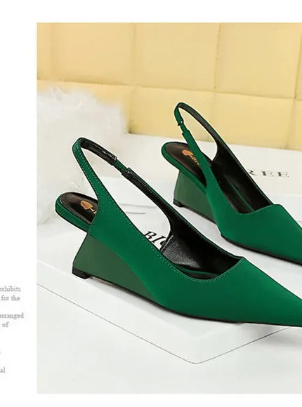 KissICON Fashion Simple Women Basic Shallow Mouth Pointed Toe