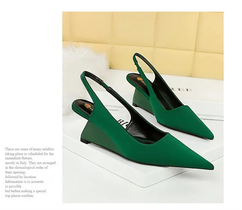 KissICON Fashion Simple Women Basic Shallow Mouth Pointed Toe