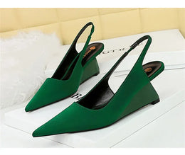 KissICON Fashion Simple Women Basic Shallow Mouth Pointed Toe