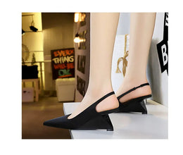 KissICON Fashion Simple Women Basic Shallow Mouth Pointed Toe