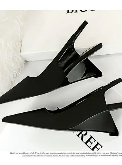 KissICON Fashion Simple Women Basic Shallow Mouth Pointed Toe