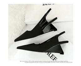 KissICON Fashion Simple Women Basic Shallow Mouth Pointed Toe