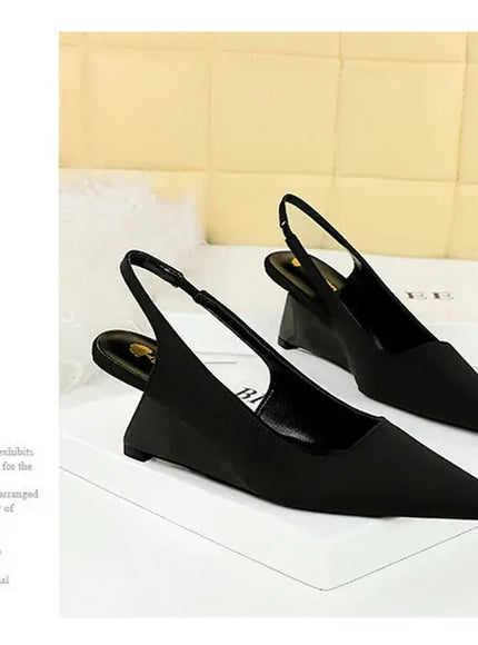 KissICON Fashion Simple Women Basic Shallow Mouth Pointed Toe