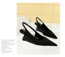 KissICON Fashion Simple Women Basic Shallow Mouth Pointed Toe