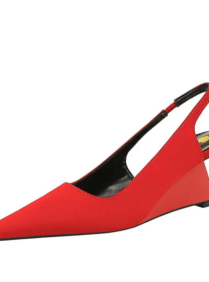 KissICON Fashion Simple Women Basic Shallow Mouth Pointed Toe