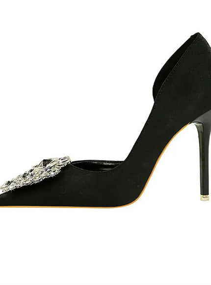 KissICON Fashion Spring Banquet Women's Shoes Thin Heels High