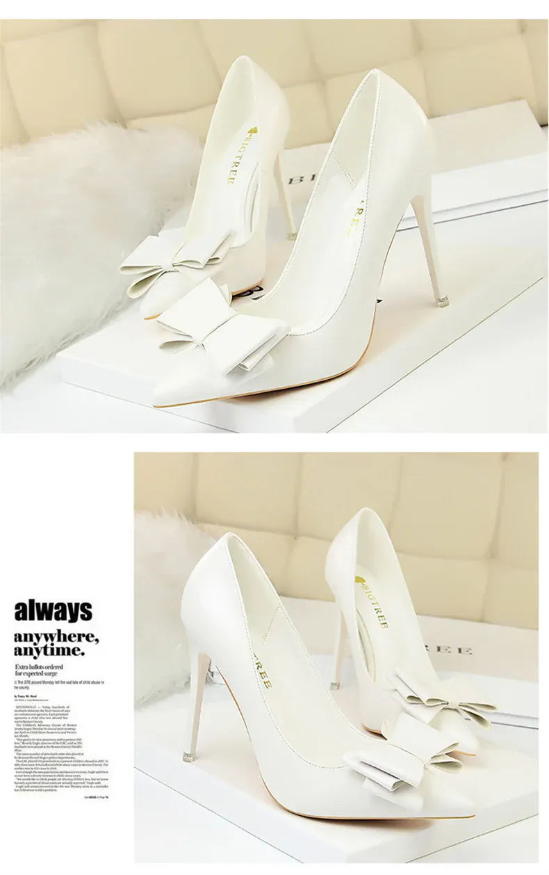 KissICON Fashion Sweet Women High Heel Shoes Blue Yellow