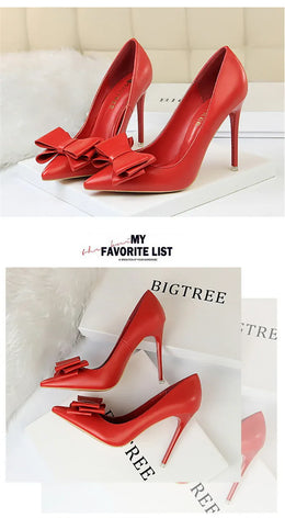 KissICON Fashion Sweet Women High Heel Shoes Blue Yellow