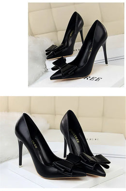 KissICON Fashion Sweet Women High Heel Shoes Blue Yellow