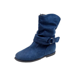 KissICON Fashion Women Boot Suede and Calf Fashion Boot