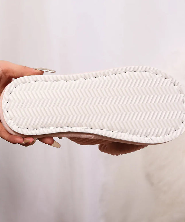 KissICON Fashion Women Bow Slippers Fall/Winter Indoor Bedroom Floor
