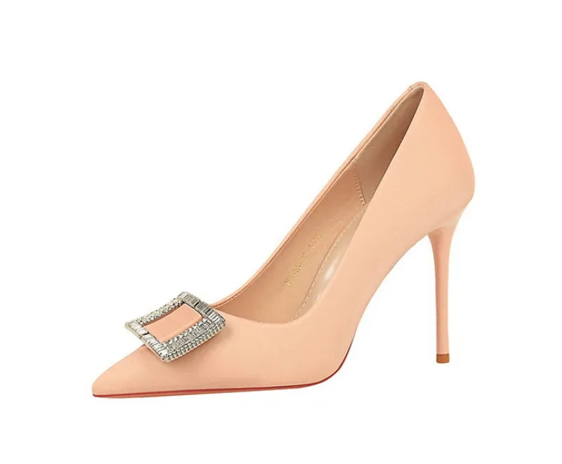 KissICON Fashionable High Heels For Women With Light Mouth