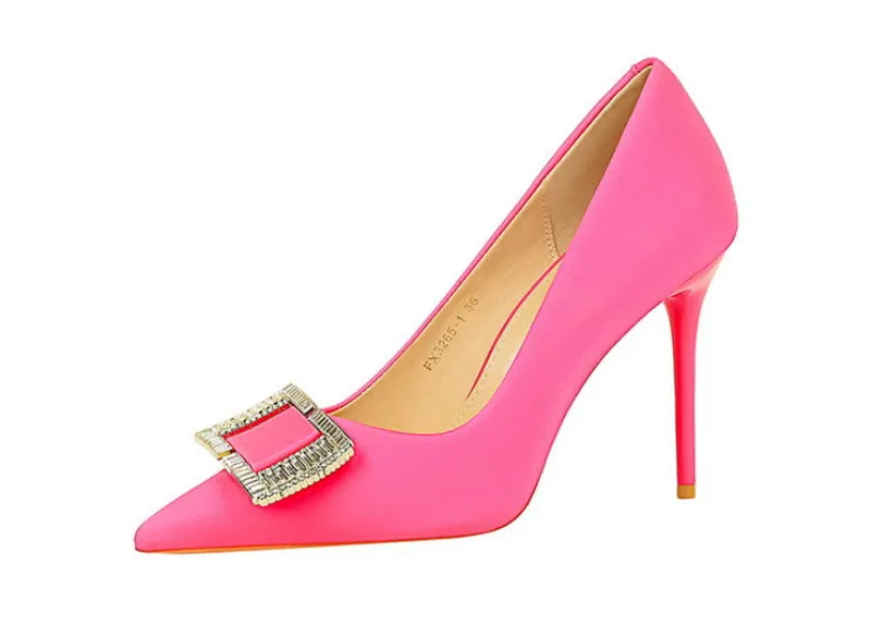 KissICON Fashionable High Heels For Women With Light Mouth