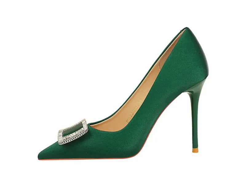 KissICON Fashionable High Heels For Women With Light Mouth