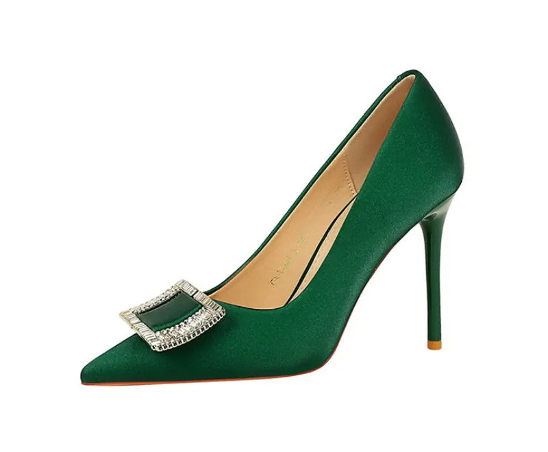 KissICON Fashionable High Heels For Women With Light Mouth