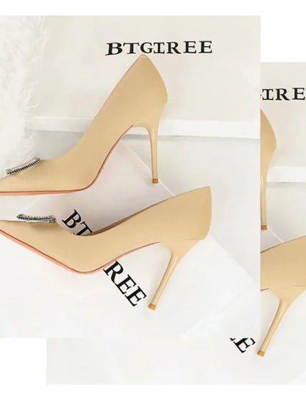 KissICON Fashionable High Heels For Women With Light Mouth
