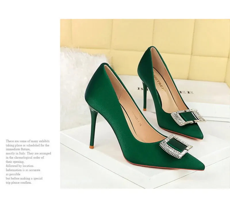 KissICON Fashionable High Heels For Women With Light Mouth