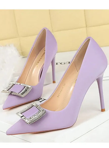 KissICON Fashionable High Heels For Women With Light Mouth