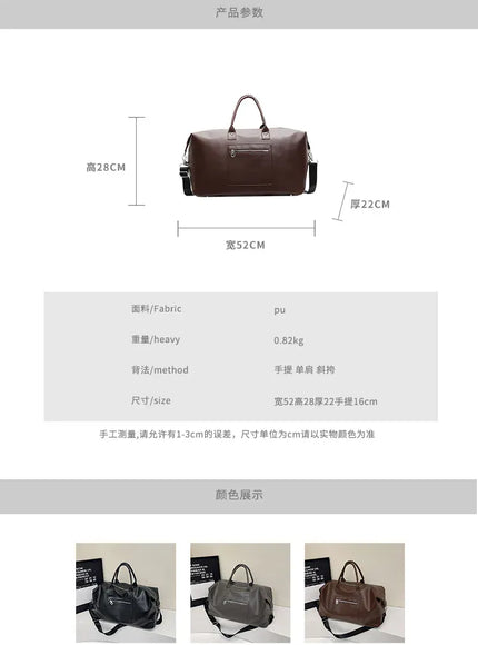 KissICON Fashionable Large-capacity Handbag – Travel Commuting Essential