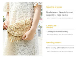 KissICON Fashionable Woven Clutch – Women's Coin Purse