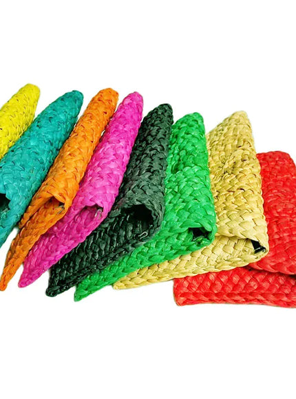 KissICON Fashionable Woven Clutch – Women's Coin Purse