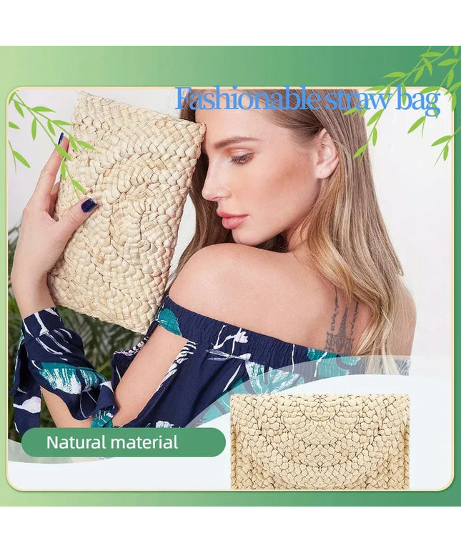 KissICON Fashionable Woven Clutch – Women's Coin Purse