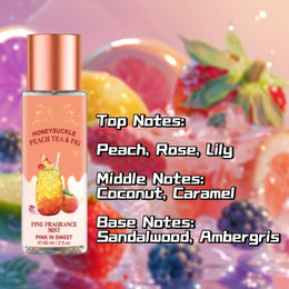 KissICON FC 4PCS Set Sweet Pink Floral Mist Gift Set – Longlasting