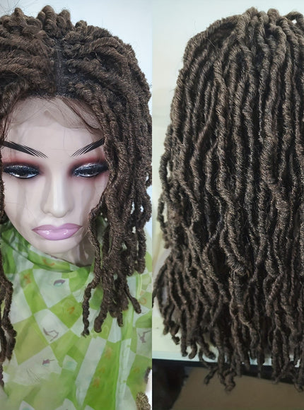 Kissicon 18 Inch Natural Black Faux