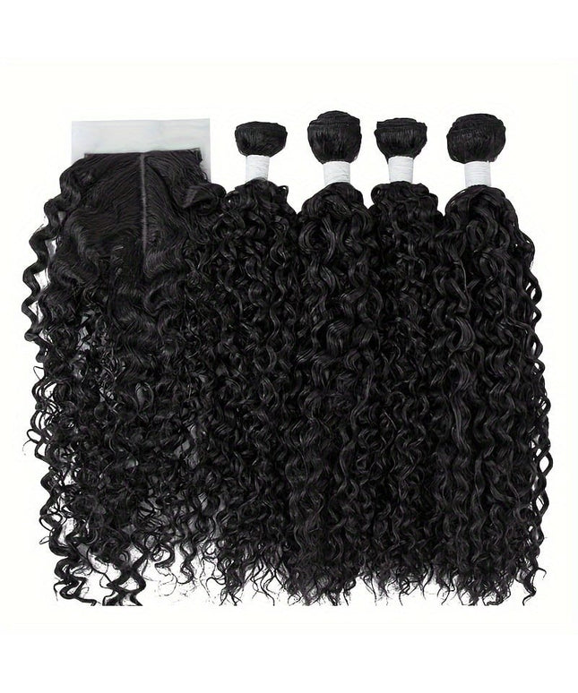 Afro Kinky Curly Wavy Hair Temp