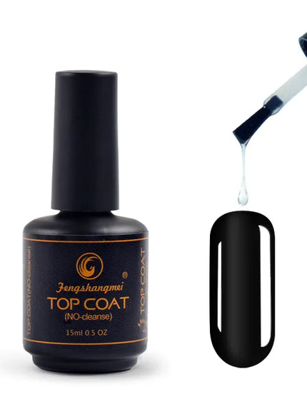 KissICON fengshangmei 15ml Nail Tops Gel UV Varnish Sealer