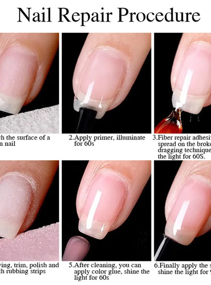 KissICON Fiber Glass Base Gel PUENTE 15ML Fiber glass Rubber Base Coat Gel