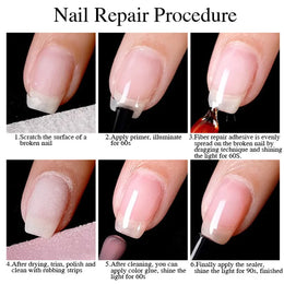 KissICON Fiber Glass Base Gel PUENTE 15ML Fiber glass Rubber Base Coat Gel