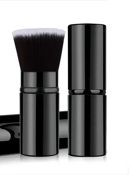 KissICON Flat head brush KissIcon Kabuki Retractable Brush for Powder - Travel