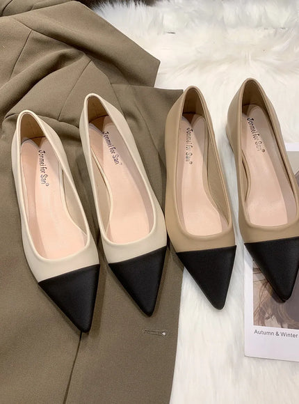 KissICON Flat Shoes for Women 2023 New Spring Autumn