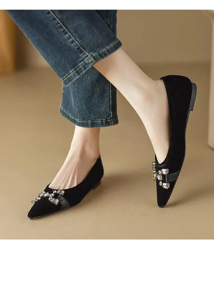 KissICON Flat Shoes for Women 2023 Spring Autumn New
