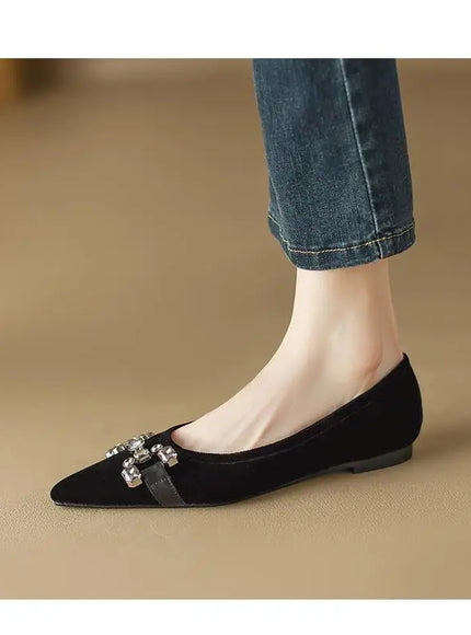 KissICON Flat Shoes for Women 2023 Spring Autumn New