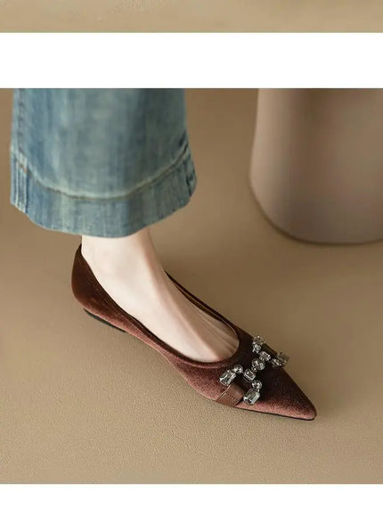 KissICON Flat Shoes for Women 2023 Spring Autumn New