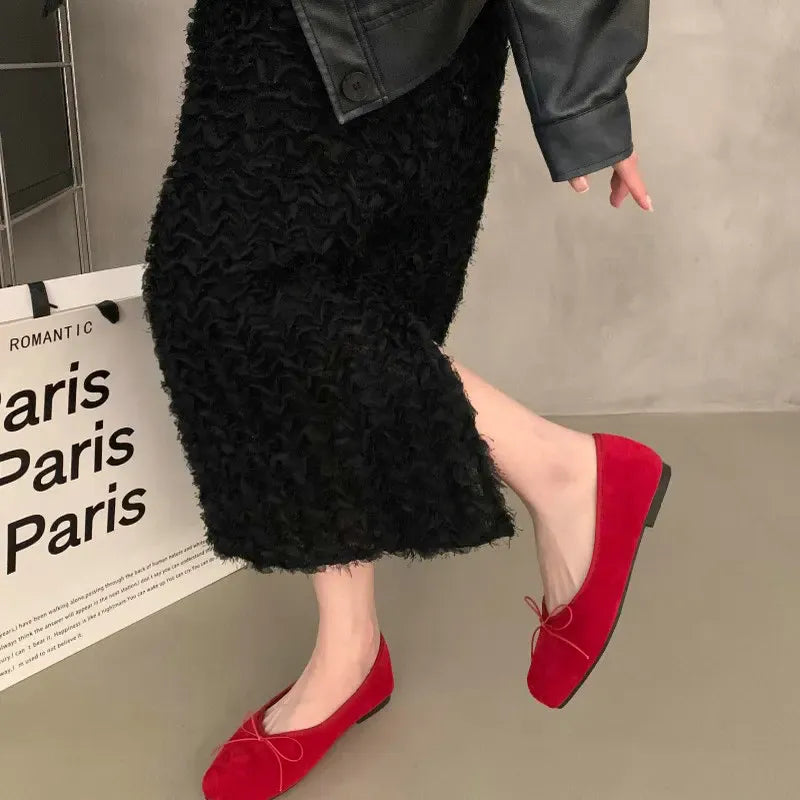 KissICON Flat Shoes for Women 2024 New Autumn Summer