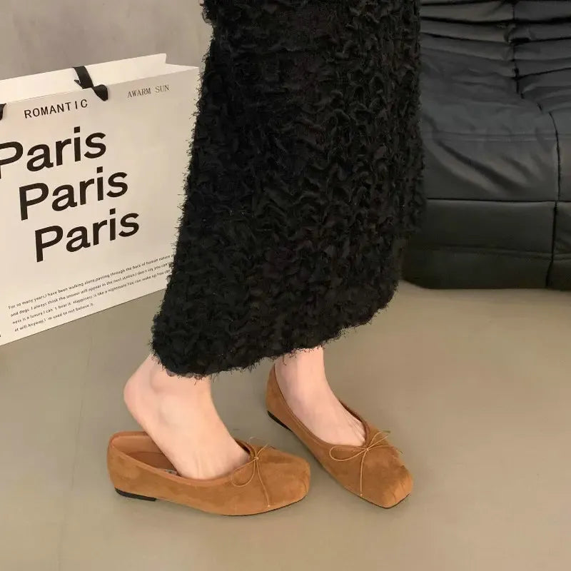 KissICON Flat Shoes for Women 2024 New Autumn Summer