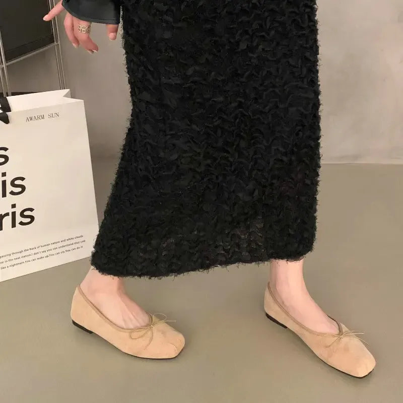 KissICON Flat Shoes for Women 2024 New Autumn Summer