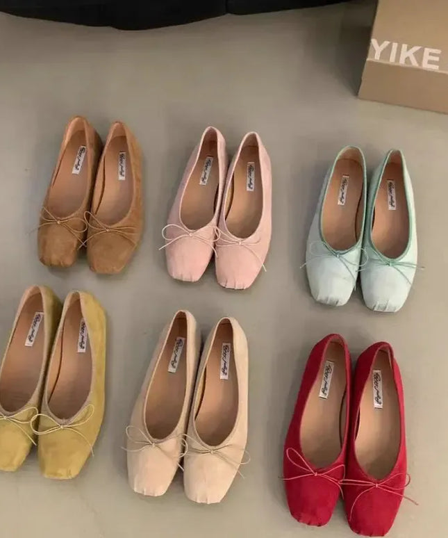 KissICON Flat Shoes for Women 2024 New Autumn Summer