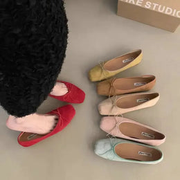 KissICON Flat Shoes for Women 2024 New Autumn Summer