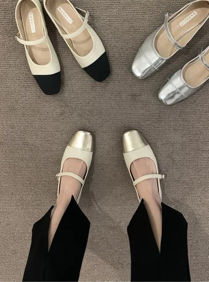 KissICON Flat Shoes for Women New Fashion Spring Autumn