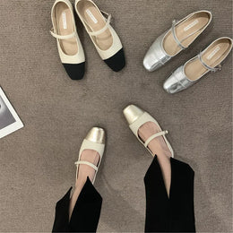 KissICON Flat Shoes for Women New Fashion Spring Autumn