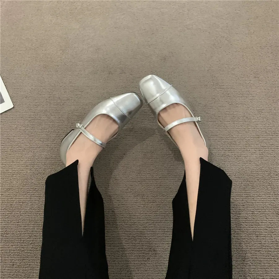 KissICON Flat Shoes for Women New Fashion Spring Autumn